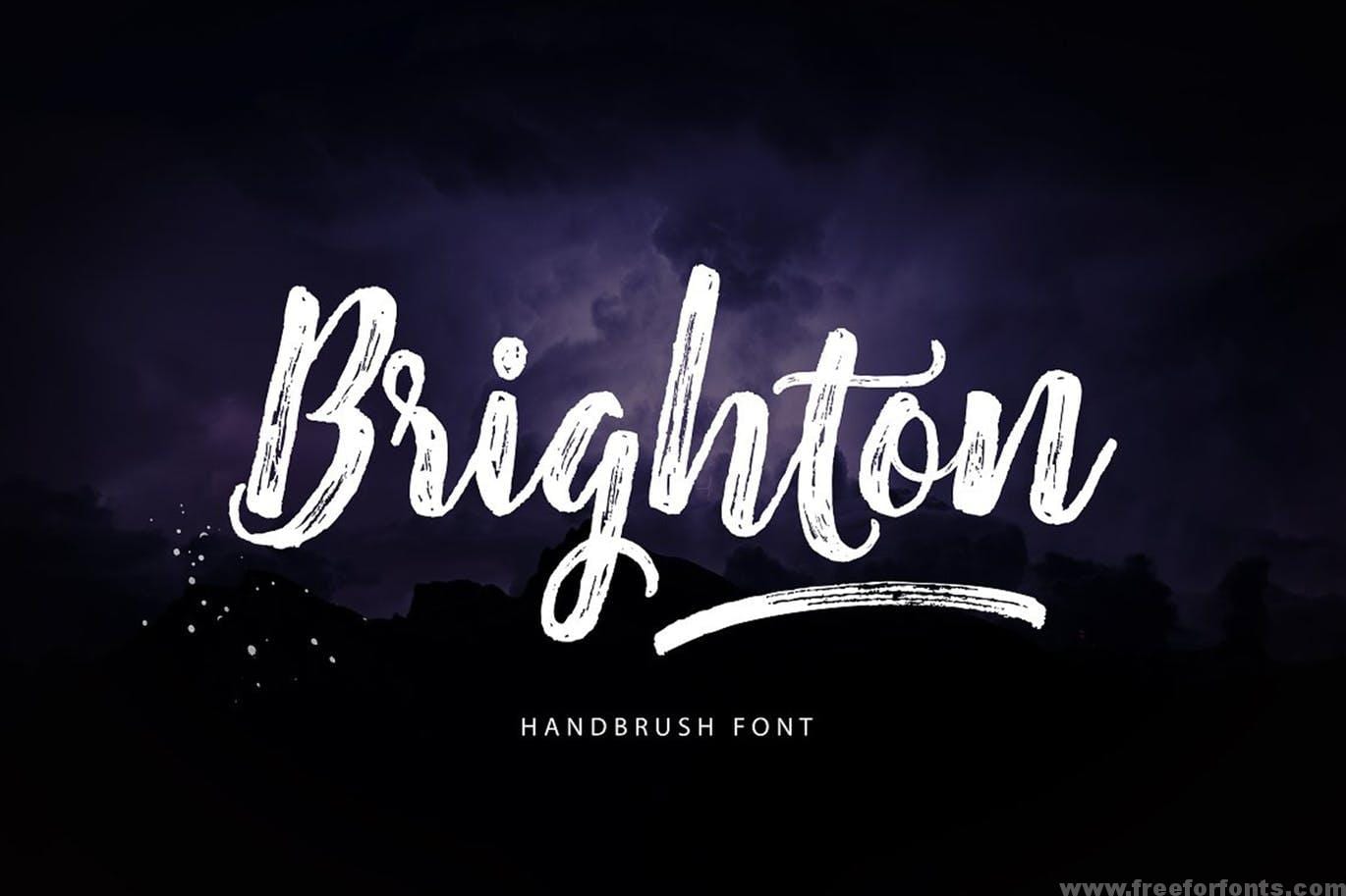 Brighton Script Font Free Download Free Font Download