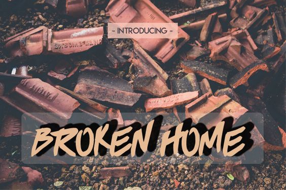 Broken Home Font