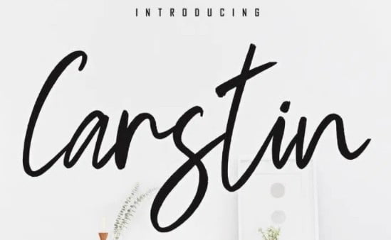 Carstin Handwritten Font