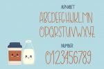 Coffe and Milk Font