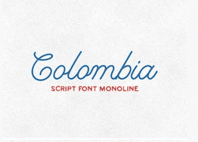 Colombia Font