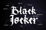 Dark Ruby Blackletter Font