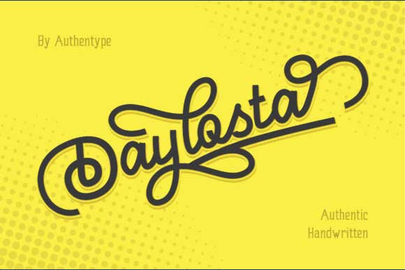 Daylosta Font