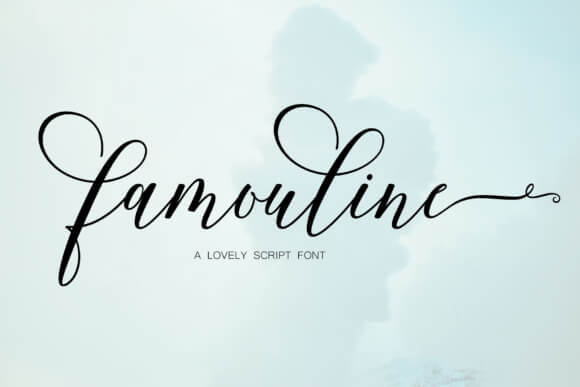 Famouline Script Font