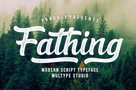 Fathing Font