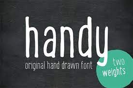 Handy – The Hand Drawn Font