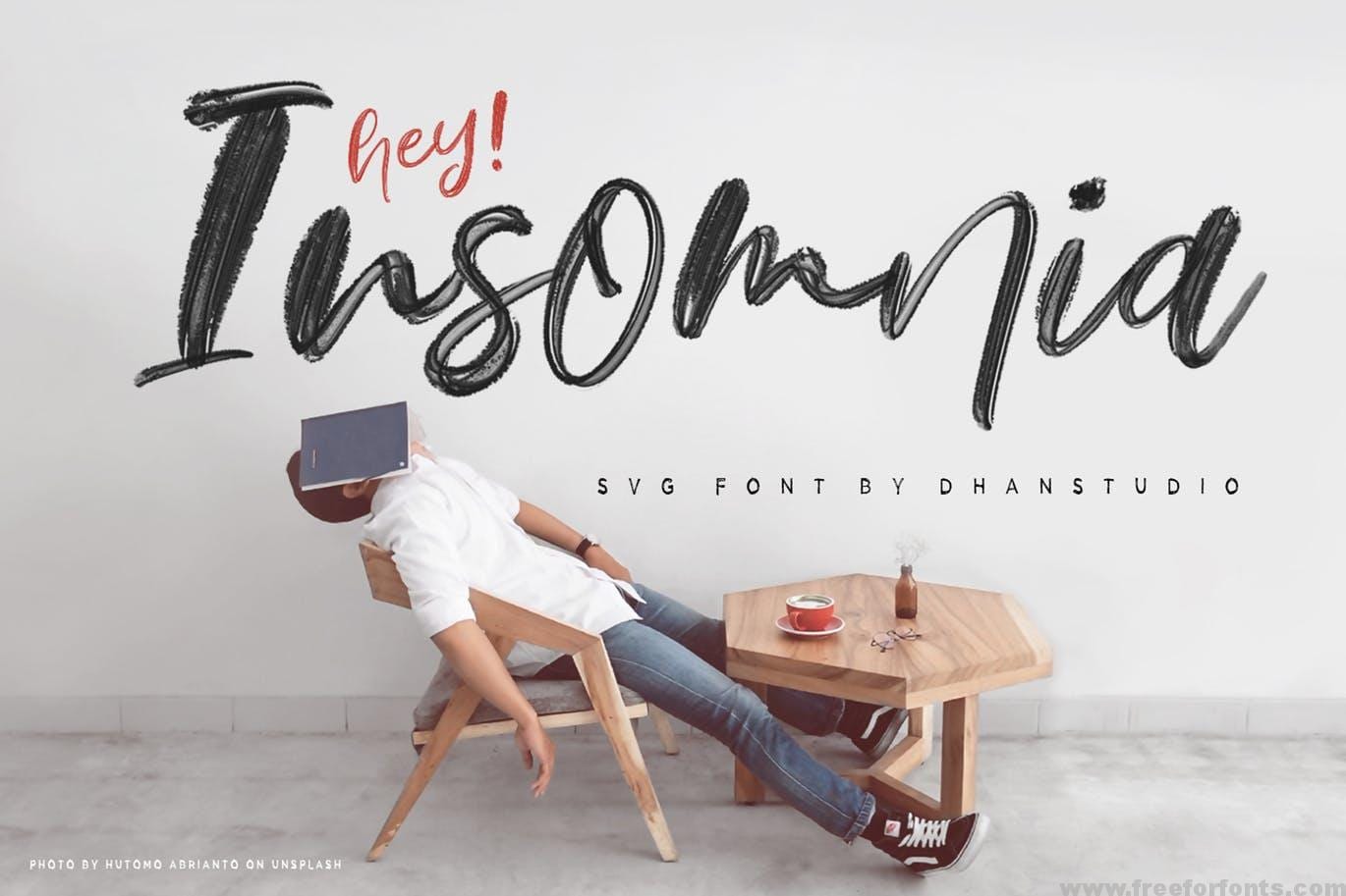 Download Hey Insomnia Svg Font Free Download Free Font Download SVG, PNG, EPS, DXF File