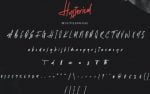 Hysterical Brush Font