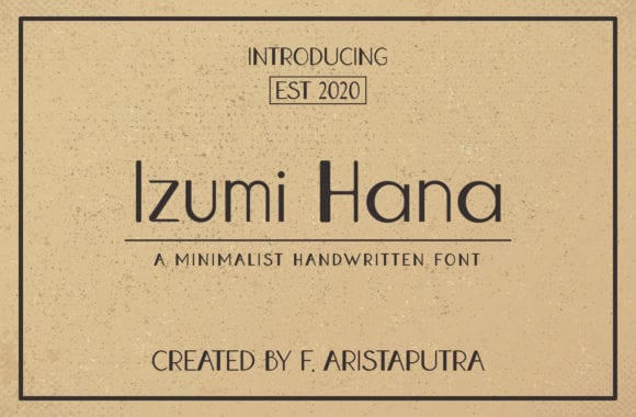 Izumi Hana Font