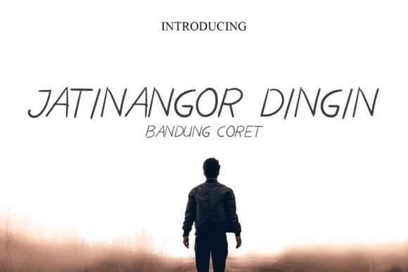 Jatinangor Dingin Font