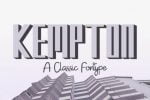 Kempton Duo Font