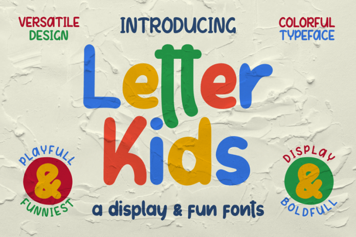 Kids Letter Font