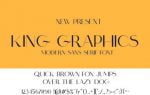 King Graphics Font