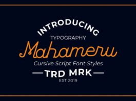 Mahameru Font