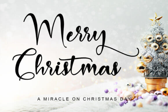 Merry Christmas Baby Font