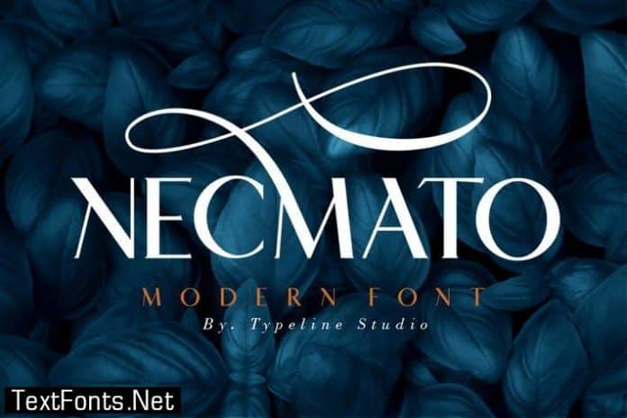 Necmato - Duo Font Family Font