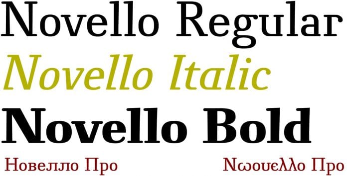 Novello Pro Font Family