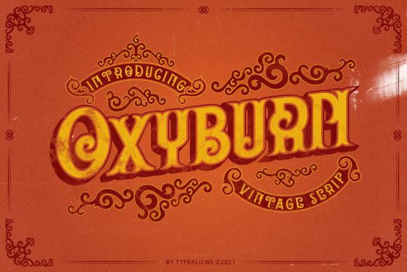 Oxyburn Font