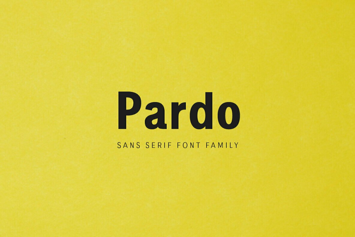 Pardo Font - fontforlife.com