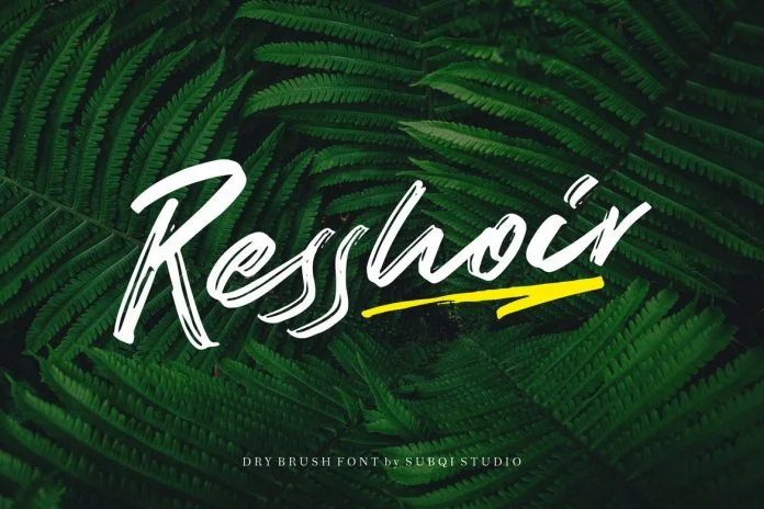 Resshoir Font