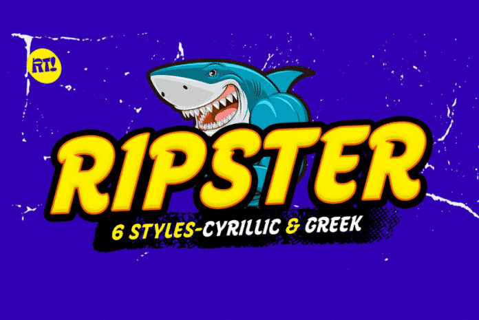 Ripster font Cyrillic