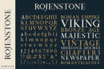 Rojenstone Font