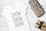 SNOWLAND - Hand Drawn Winter Font