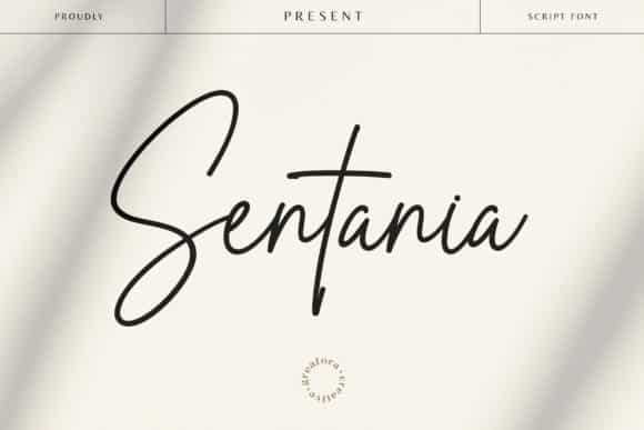 Sentania Font