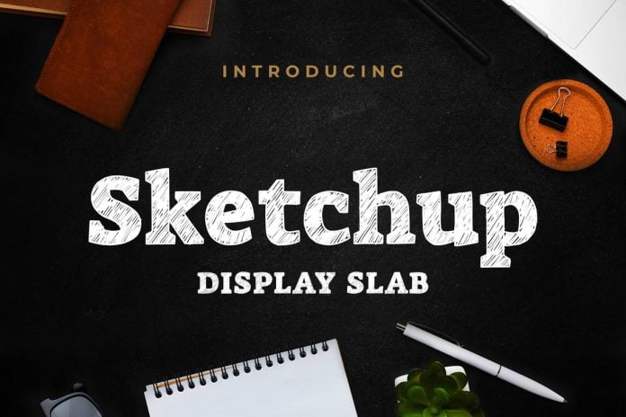 Sketchup - Sketch Display Slab