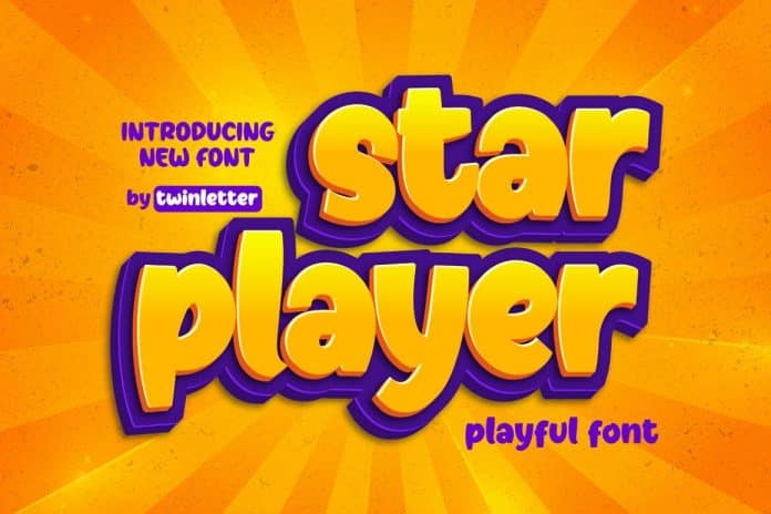 Star Player font