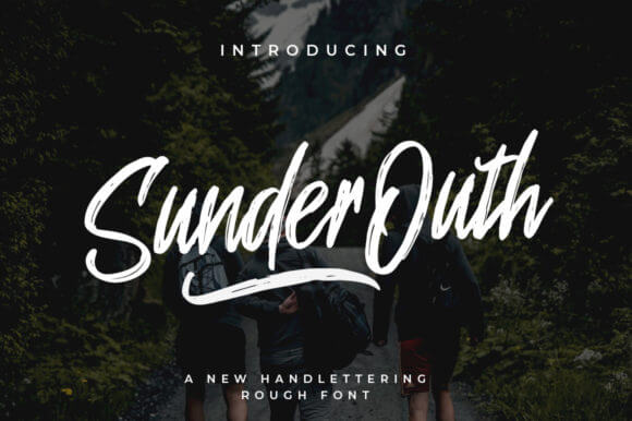 Sunder Outh Font