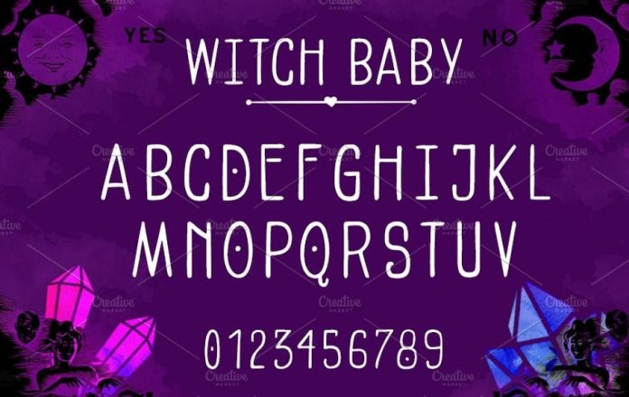 Witch Baby Font