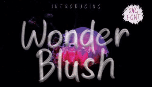 Wonder Blush Font