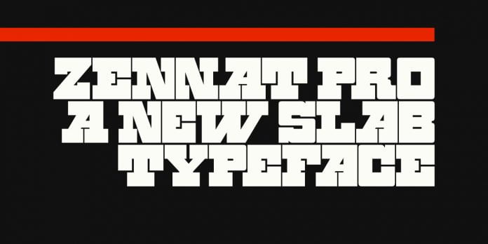 Zennat Pro font