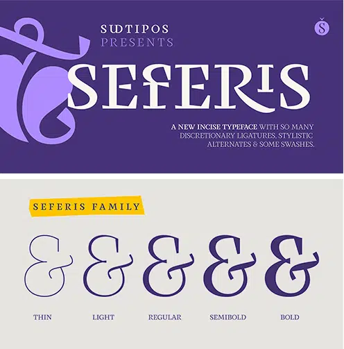 Seferis Font Family